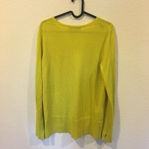 LOFT Sweaters - LOFT v neck lime green sweater LOFT Sweaters - LOFT v neck lime green sweater